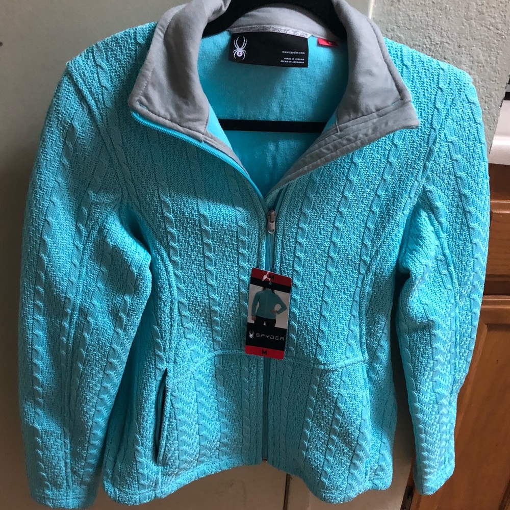 Spyder Ladies' Cable Full Zip Mid Weight Jacket 🕷